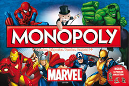 Boite du Monopoly Marvel