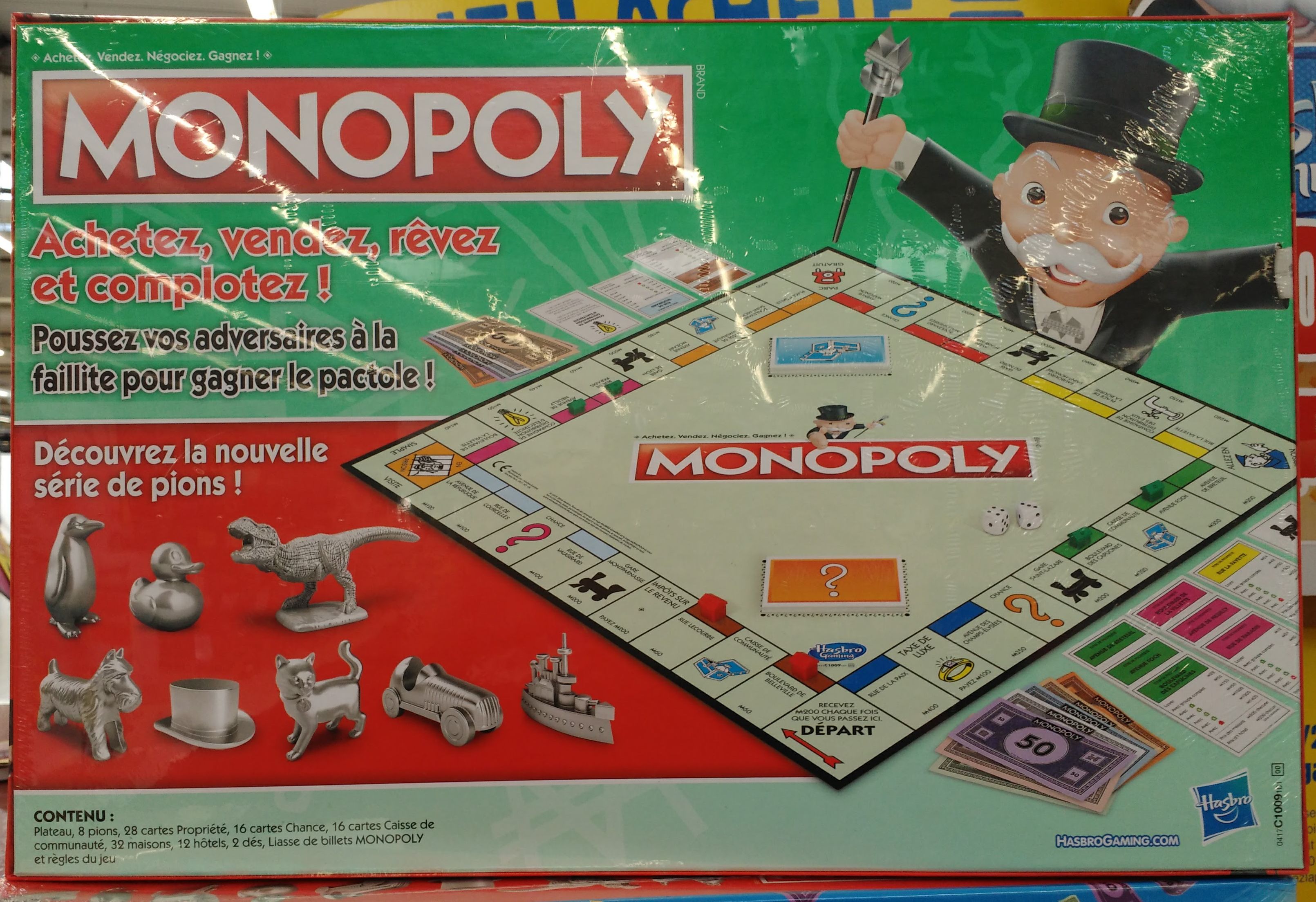 Jeu monopoly classique